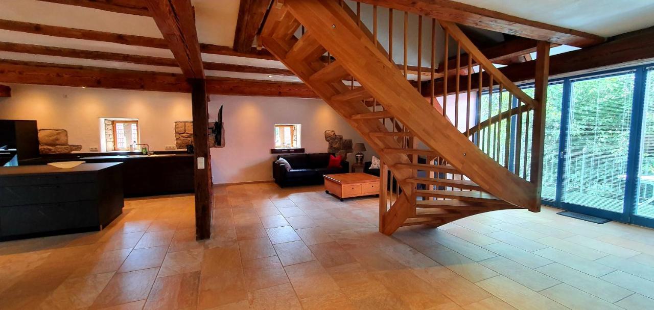 Gaestehaus Craintaler Muehle B&B Creglingen Extérieur photo